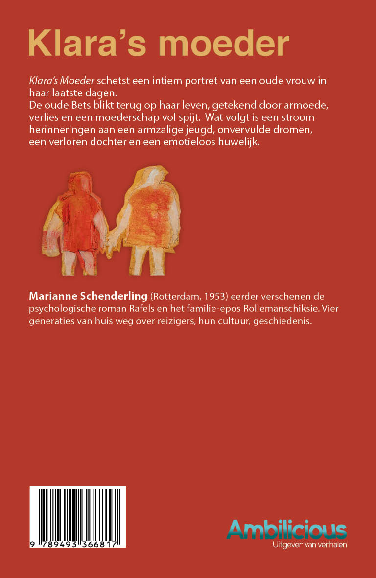 Achterkant van Klara's moeder