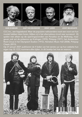 Achterkant van CCC. Leven met liedjes