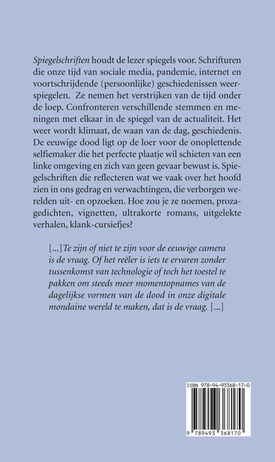 Achterkant van Spiegelschriften