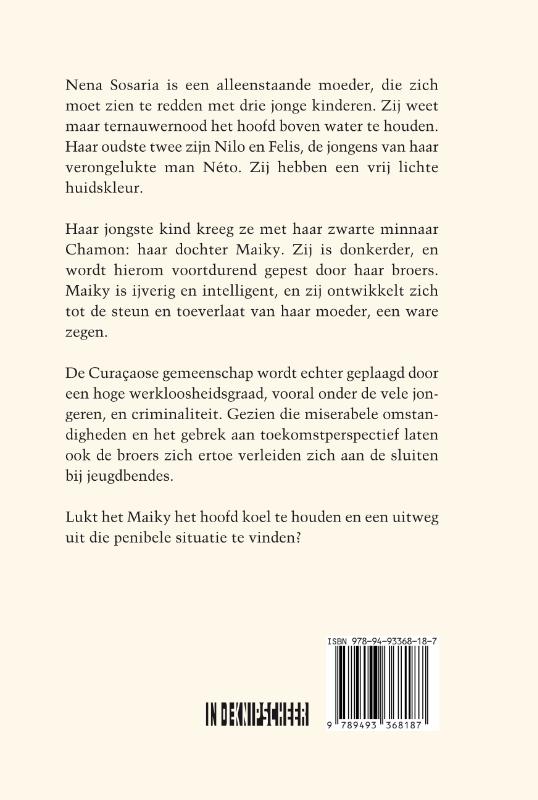 Achterkant van Contrasten in kleur