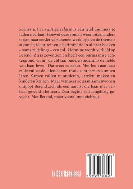 Achterkant van Scènes uit een giftige relatie
