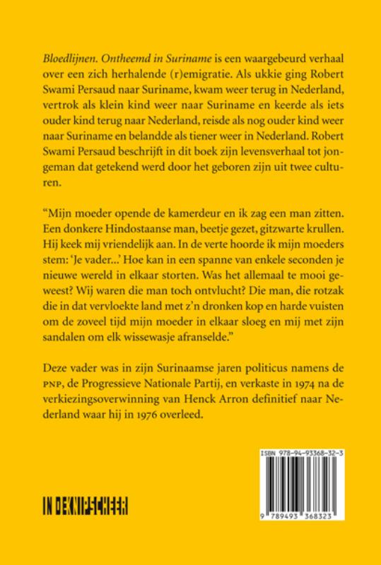 Achterkant van Bloedlijnen