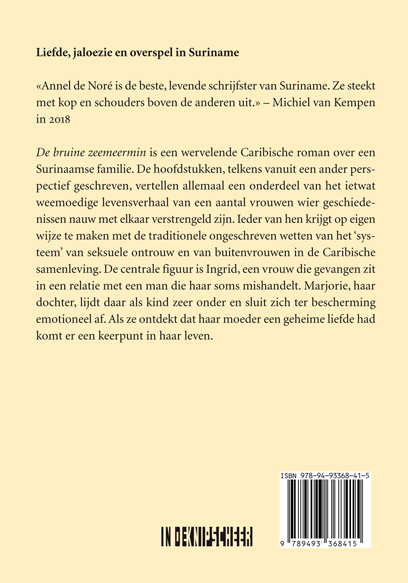 Achterkant van De bruine zeemeermin
