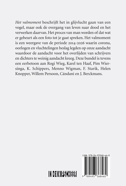 Achterkant van Het valmoment