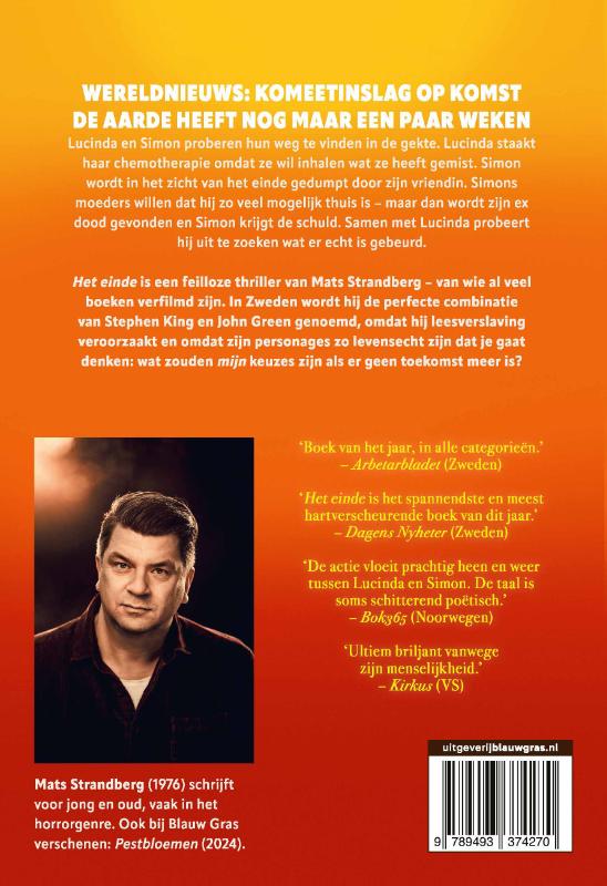 Achterkant van Het einde