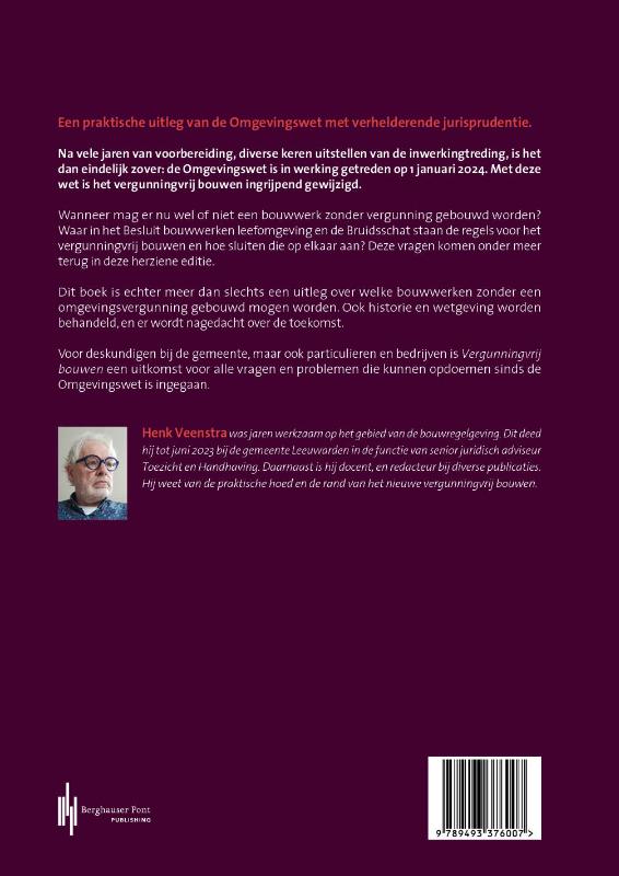 Achterkant van Vergunningvrij bouwen