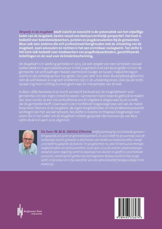 Achterkant van Wegwijs in de Jeugdwet