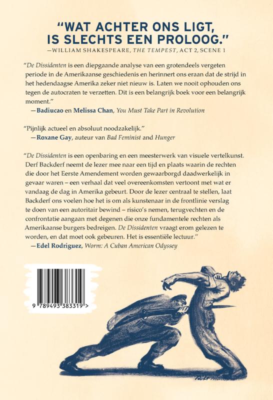 Achterkant van Dissidenten