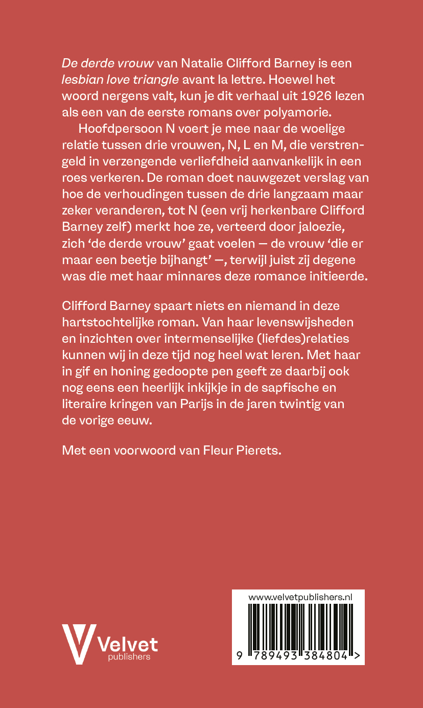 Achterkant van De derde vrouw