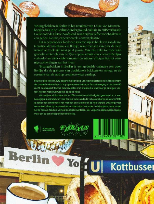 Achterkant van Bruingebakken in Berlijn