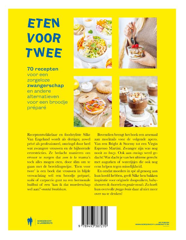Achterkant van Eten voor twee