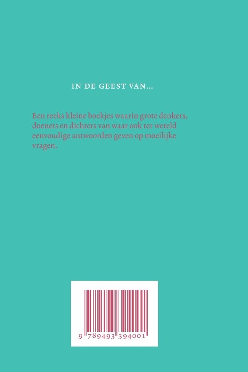 Achterkant van In de geest van Annie M.G. Schmidt