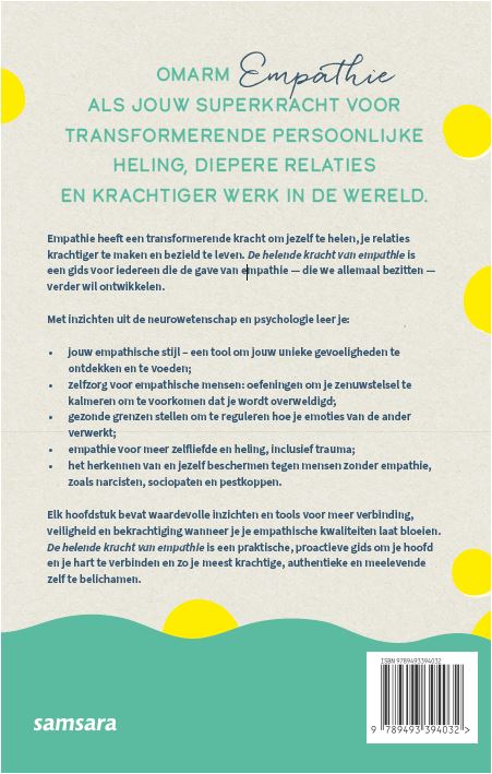 Achterkant van De helende kracht van empathie