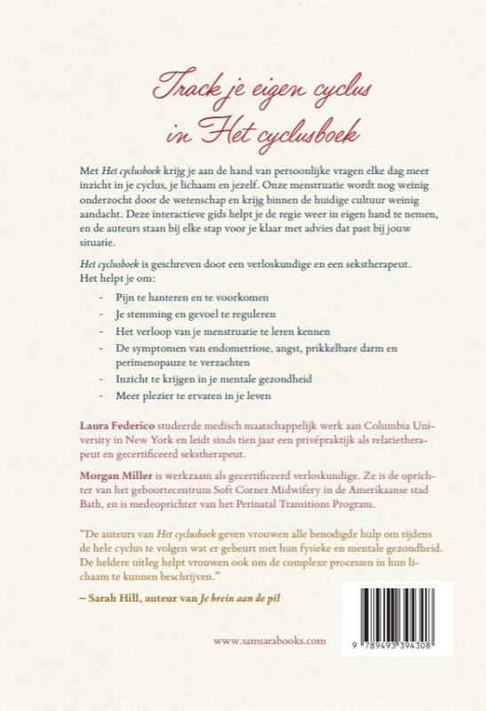 Achterkant van Het cyclusboek