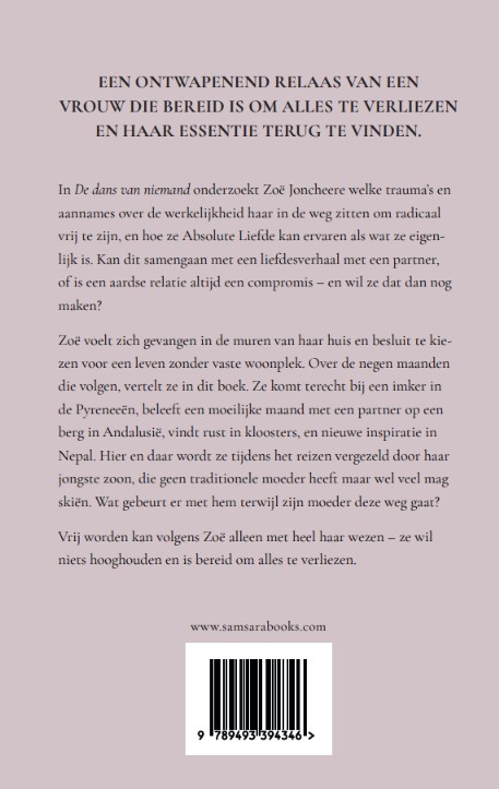 Achterkant van De dans van niemand