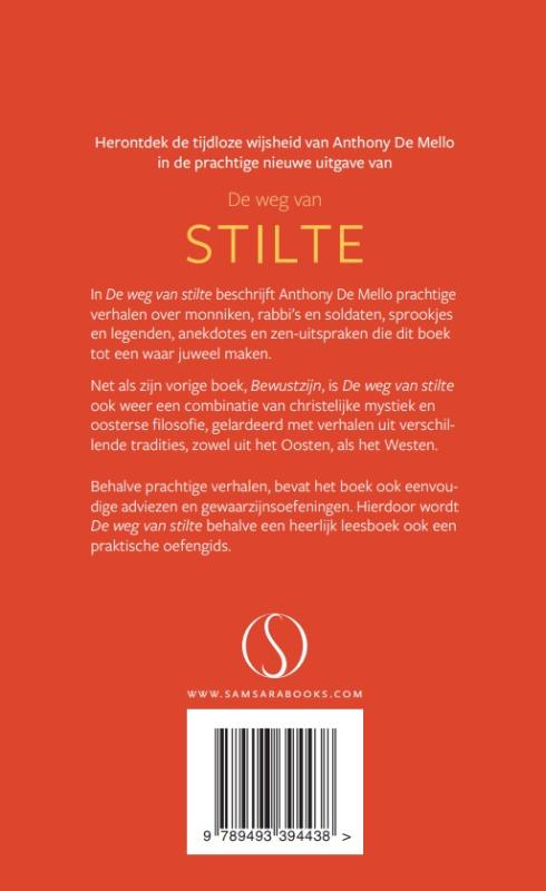 Achterkant van De weg van stilte