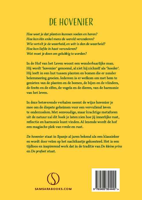 Achterkant van De hovenier