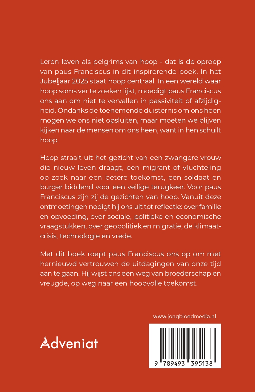 Achterkant van Hoop laat je nooit in de steek