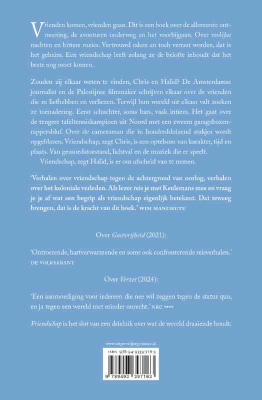 Achterkant van Vriendschap