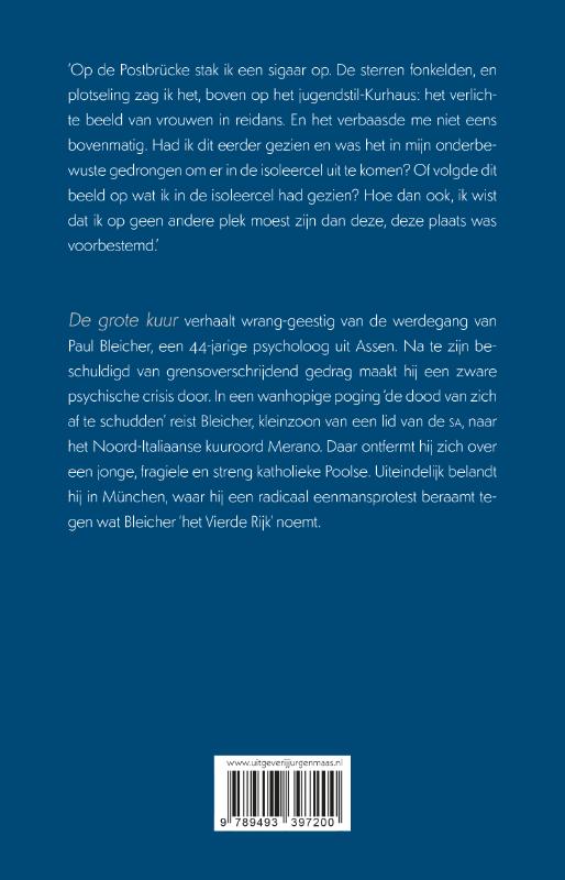 Achterkant van De grote kuur