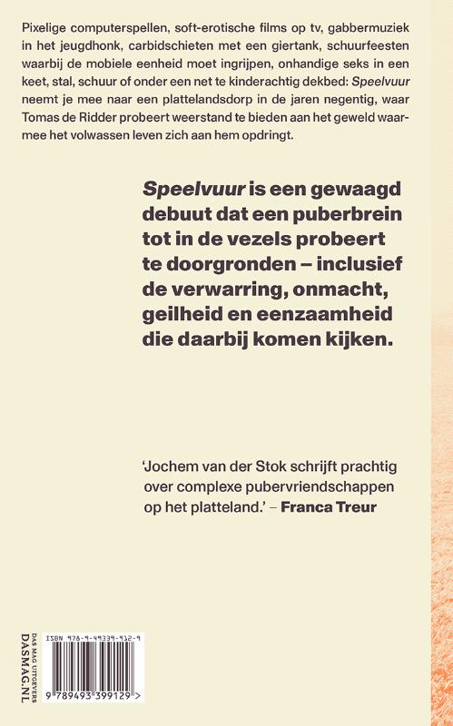 Achterkant van Speelvuur