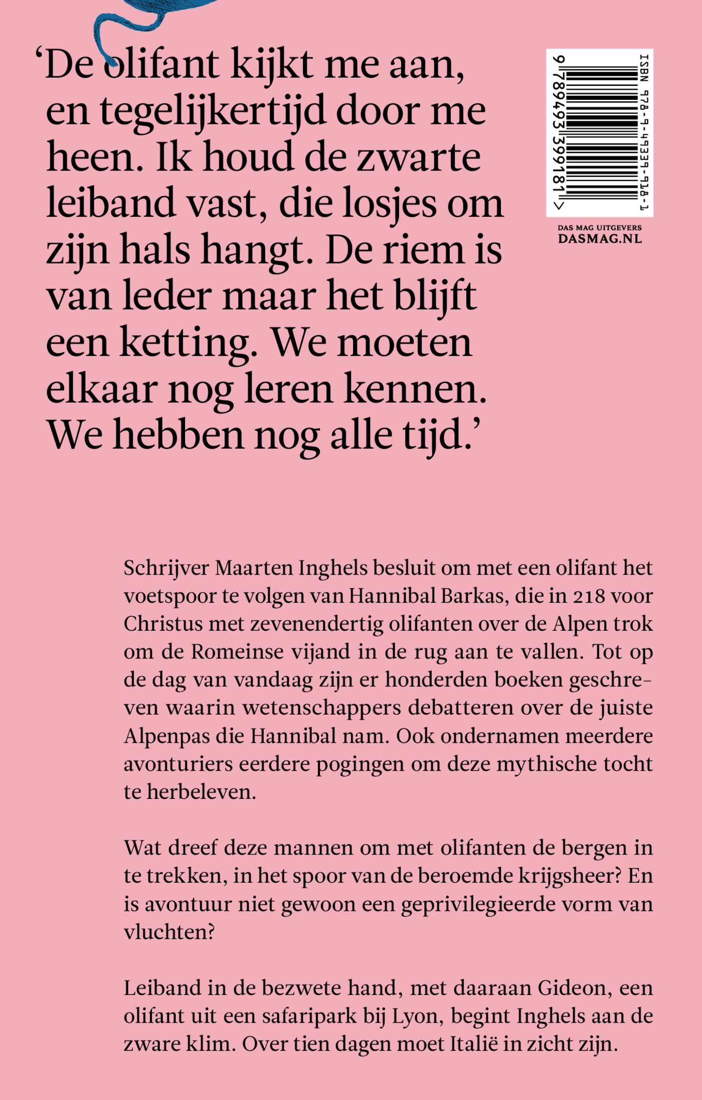 Achterkant van Hannibal & Gideon