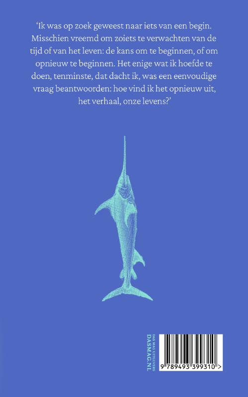 Achterkant van Begin midden einde