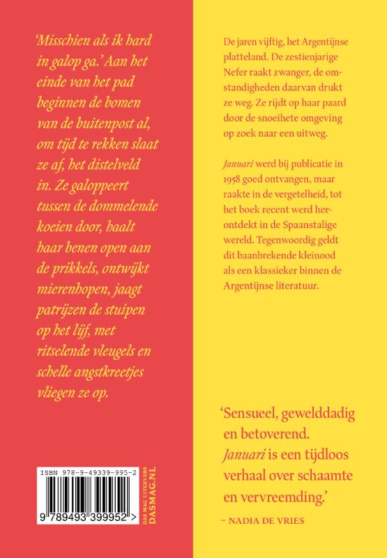 Achterkant van Januari
