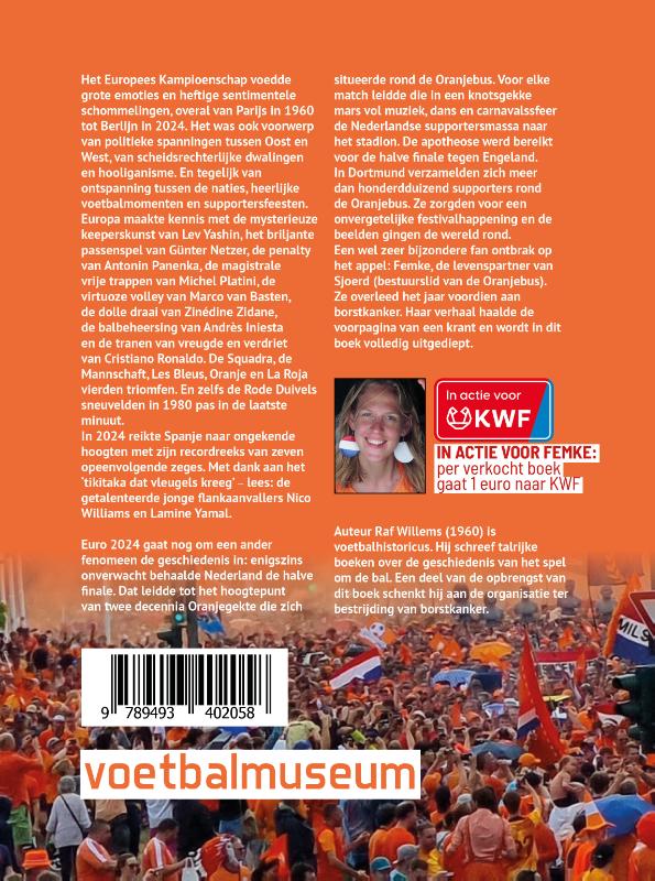 Achterkant van De geschiedenis van het EK 1960-2024