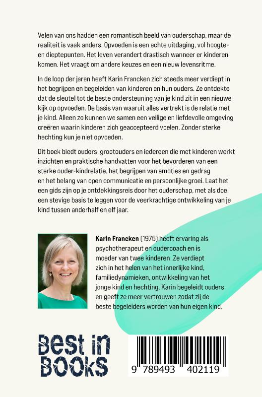 Achterkant van De relatie met je kind