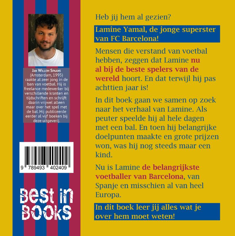 Achterkant van Lamine Yamal, ken jij hem al?
