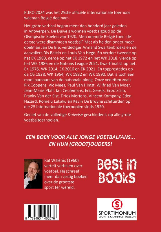 Achterkant van Een Duivelse voetbalgeschiedenis