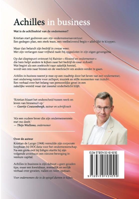 Achterkant van Achilles in business