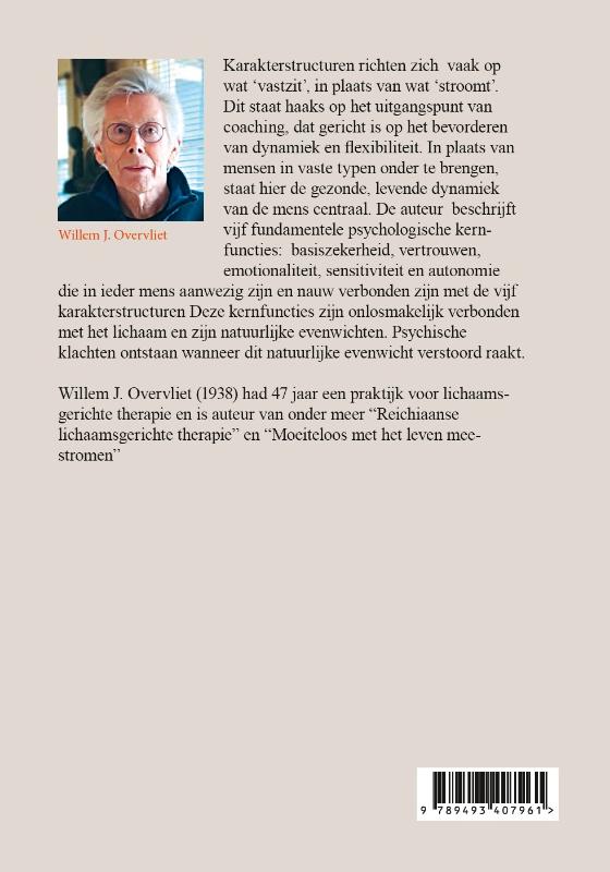 Achterkant van Coaching op basis van karakters in beweging