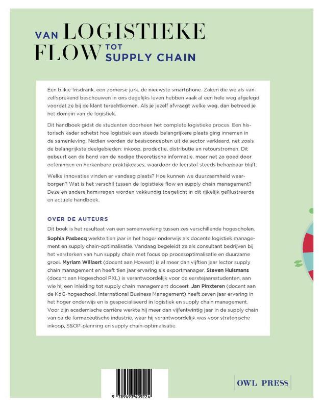 Achterkant van Van Logistieke flow tot supply chain