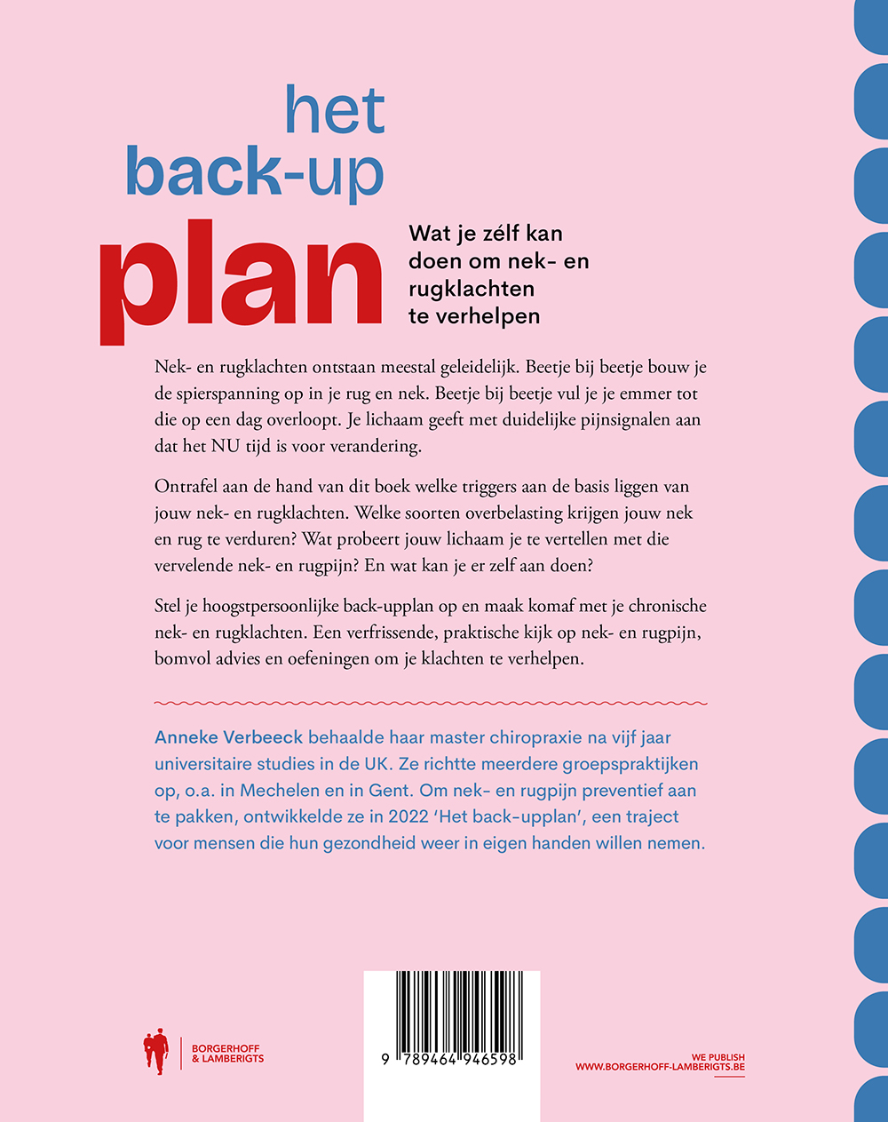 Achterkant van Het back-upplan