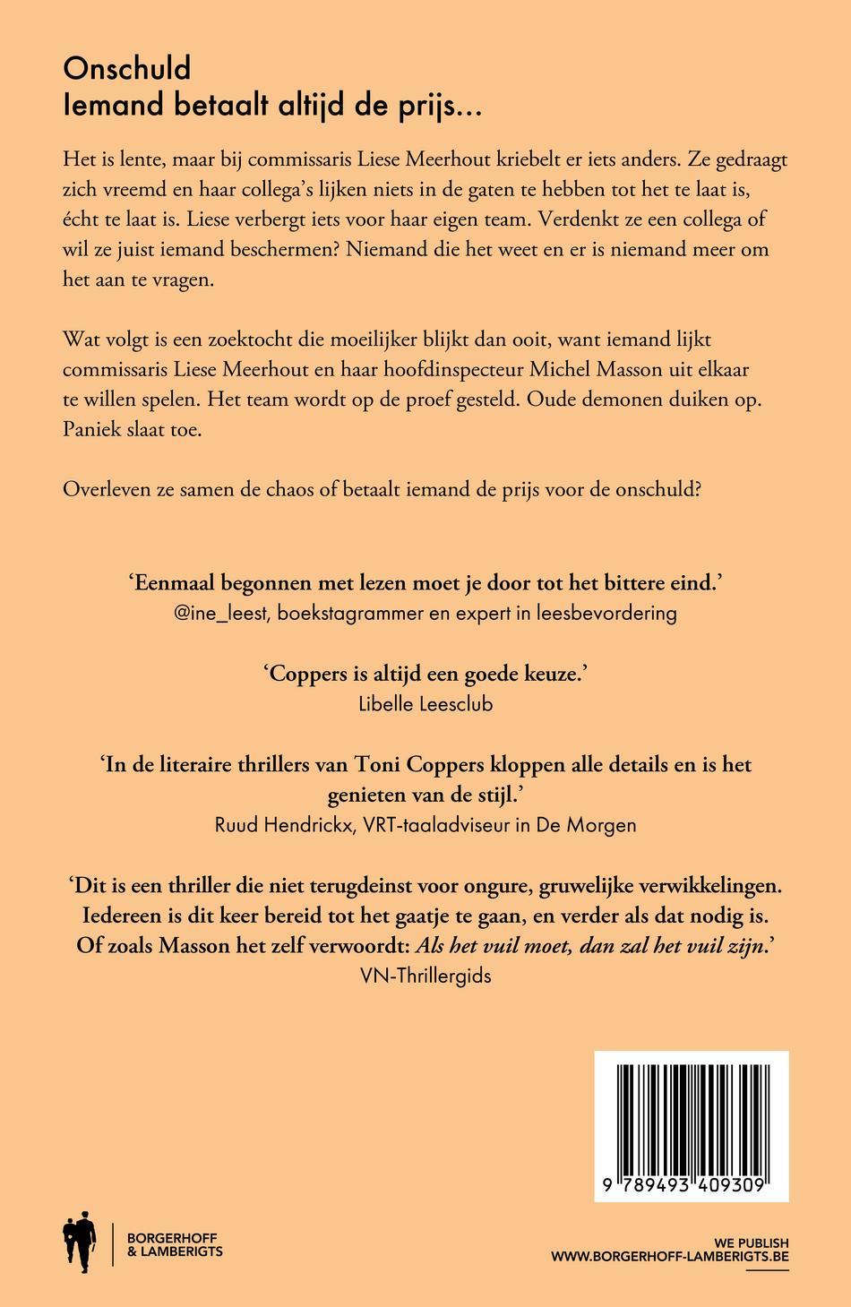 Achterkant van Onschuld