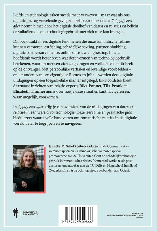 Achterkant van Appily ever after