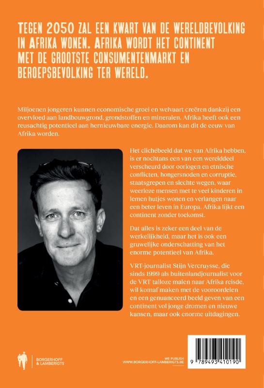 Achterkant van De eeuw van Afrika