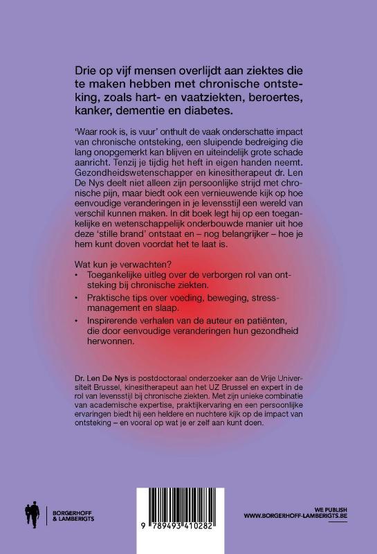 Achterkant van Waar rook is, is vuur
