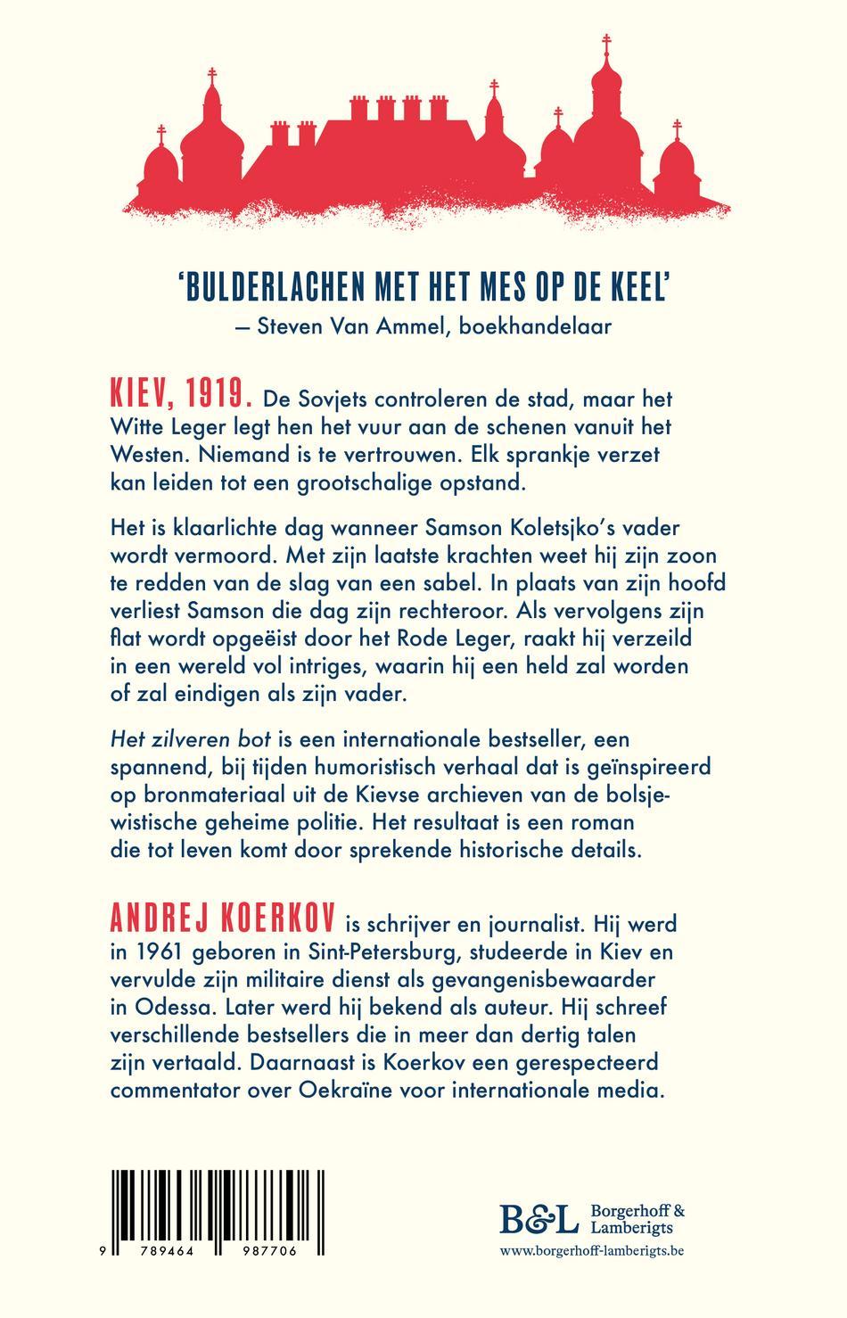 Achterkant van Het zilveren bot