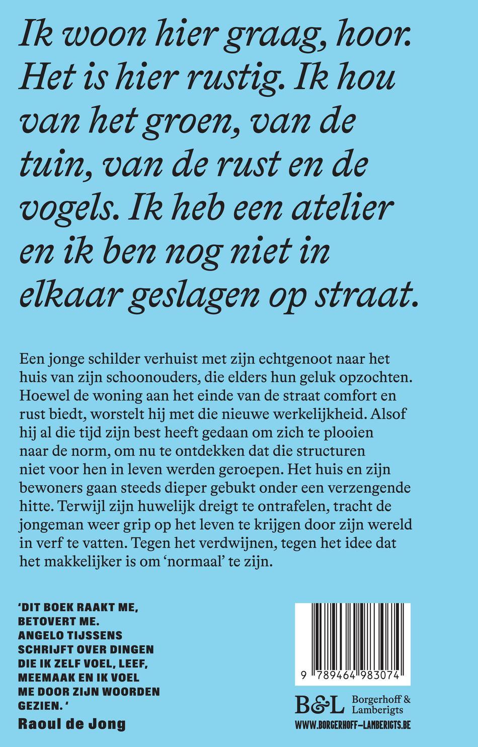 Achterkant van Het einde van de straat