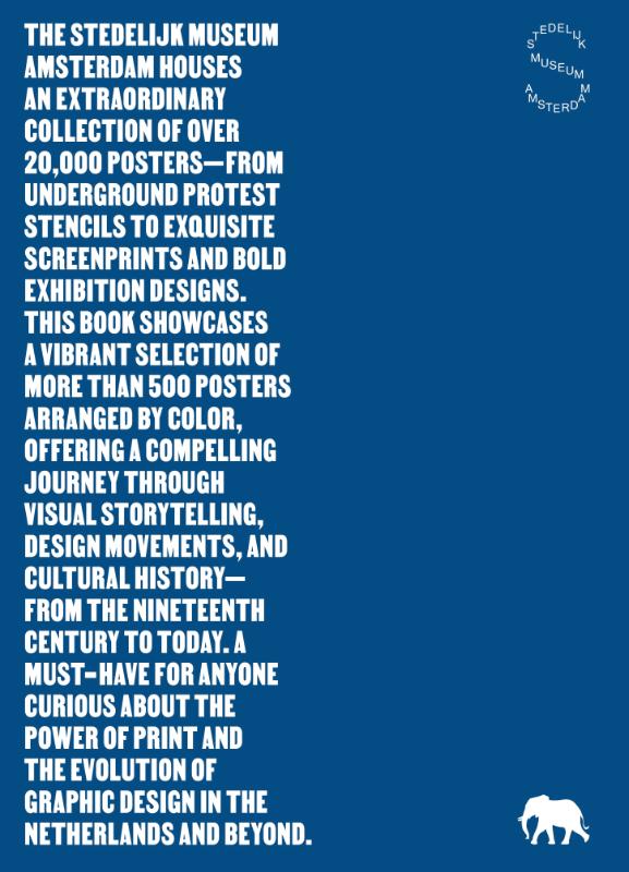 Achterkant van Stedelijk Museum Posters by Color
