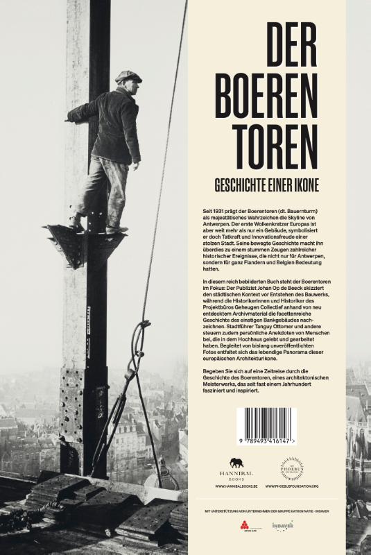 Achterkant van Der Boerentoren – Geschichte einer ikone