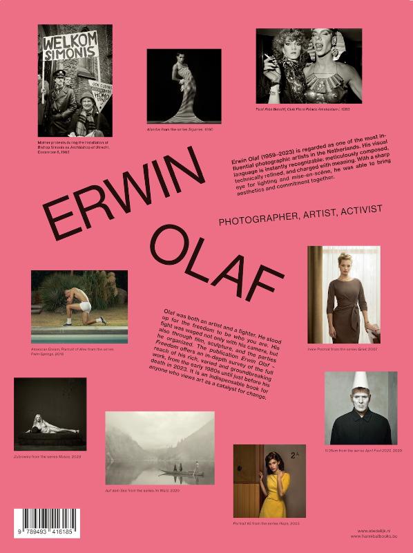 Achterkant van Erwin Olaf – Freedom