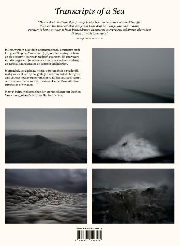 Achterkant van Transcripts of a sea