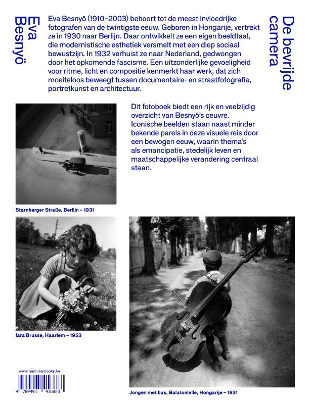 Achterkant van Eva Besnyö - De bevrijde camera