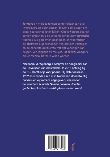 Achterkant van Om te helpen klaar te komen