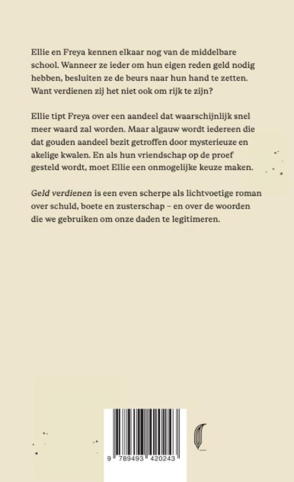 Achterkant van Geld verdienen