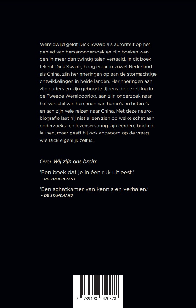 Achterkant van Hersenonderzoeker bij toeval